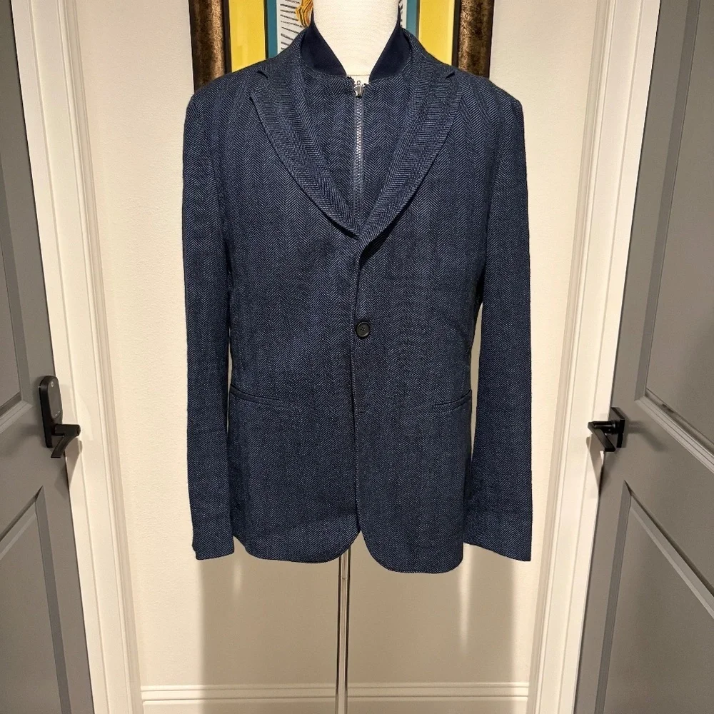 Boss Mens Sport Coat with Removable Vest - Versatile Piece